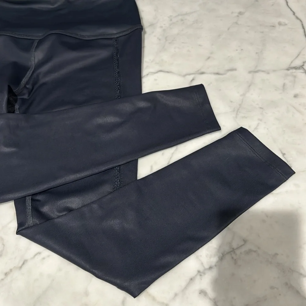 Beyond Yoga Leatherette High Waisted‎ Midi Legging - Picture 10 of 11